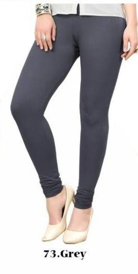 Regular Wear Plain Cotton Leggings Wholesale Collections